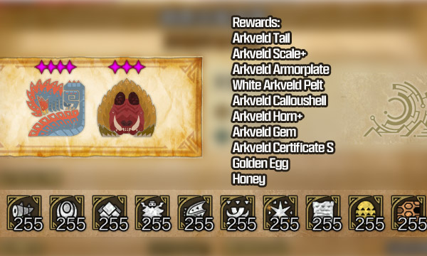 Arkveld Material & Golden Egg & Honey Material Items Bundle Overview